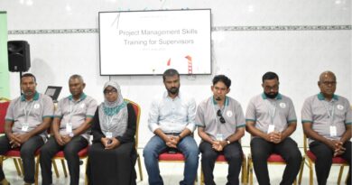 ޕްރޮޖެކްޓް މެނޭޖްމަންޓް ސްކިލްސް ފޯރ ސްޕަވައިޒަރސް ޓްރެއިނިންގ ފެށިއްޖެ